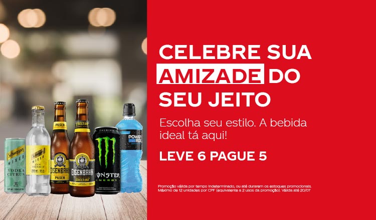 Isotonico Powerade, Energético Monster ate 20/07
